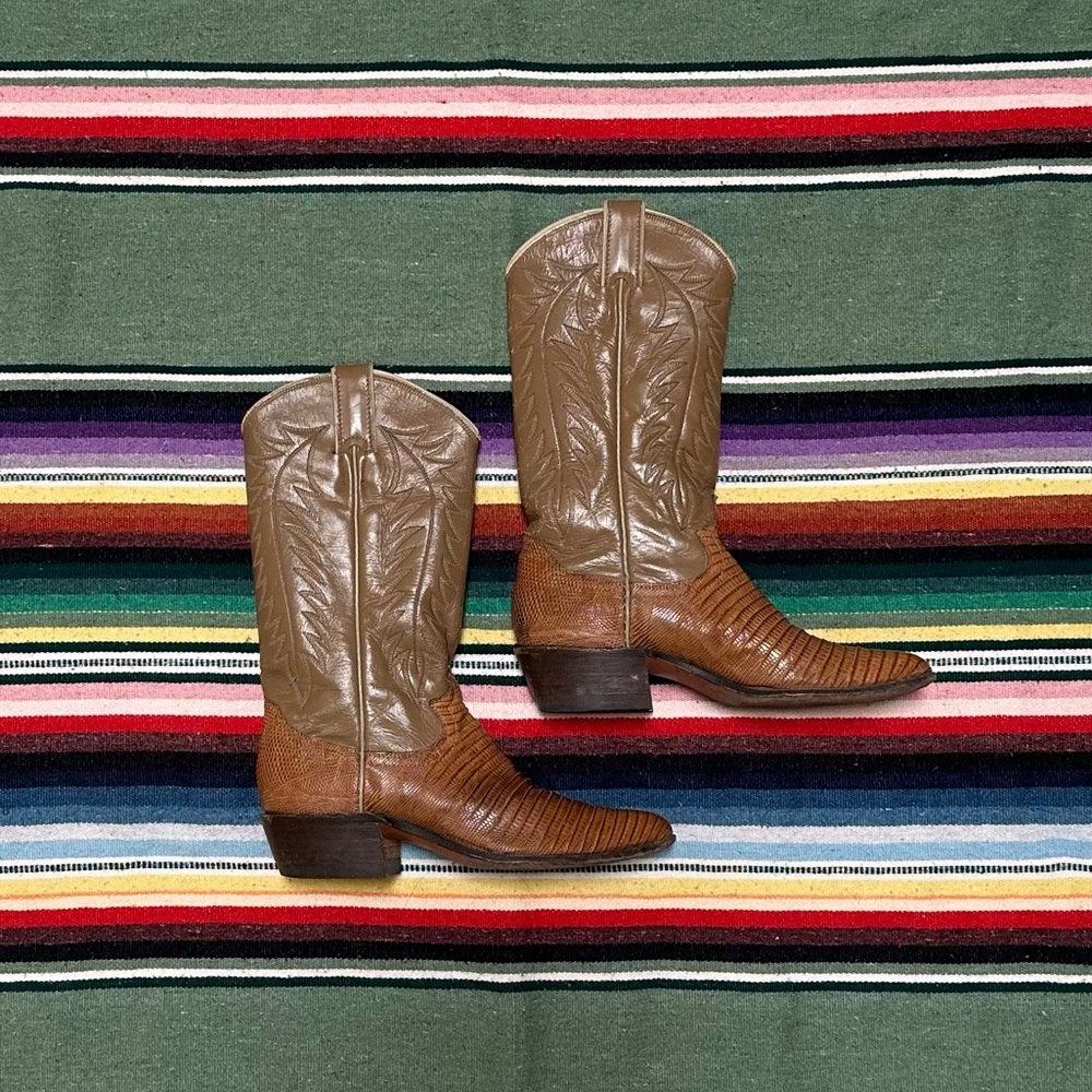 Vintage Justin Cowboy Boots